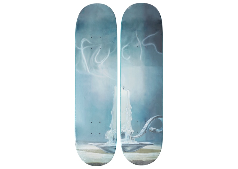 Supreme x Dan Colen Fuck Skateboard Set