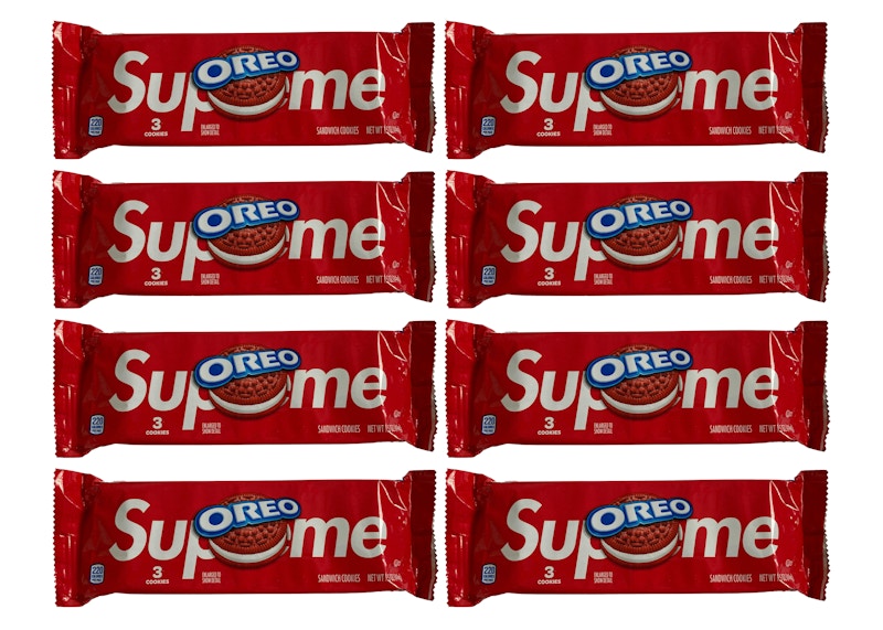 Supreme x Oreo 3-Pack 8x Lot