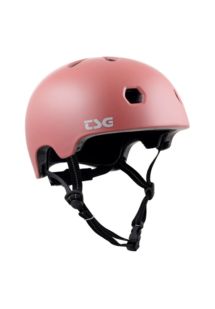 TSG – Meta Solid Satin Redwood – Skate Helm – L/XL Rood