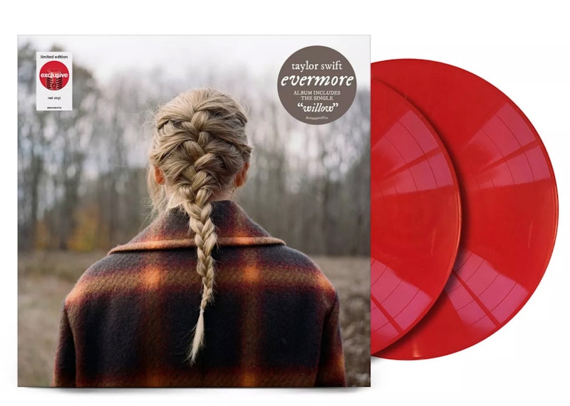 Taylor Swift Evermore Target Exclusive 2XLP Vinyl