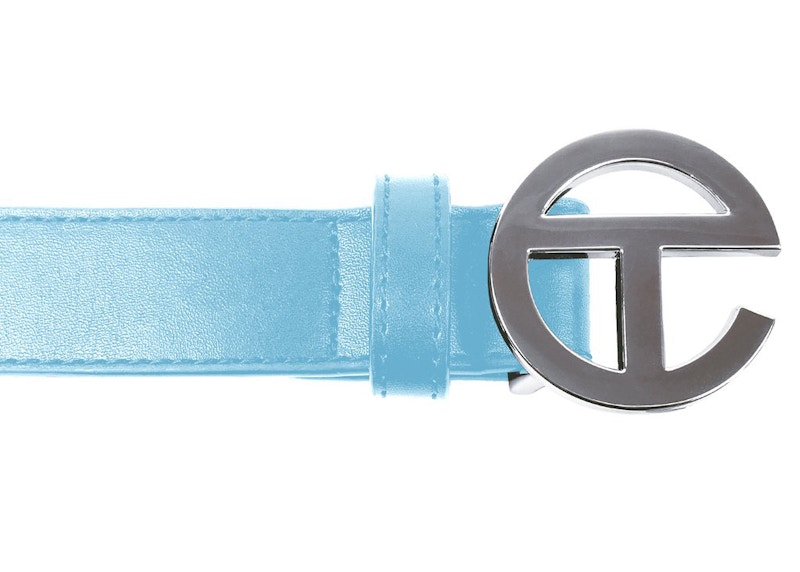 Telfar Logo Belt Pool Blauw