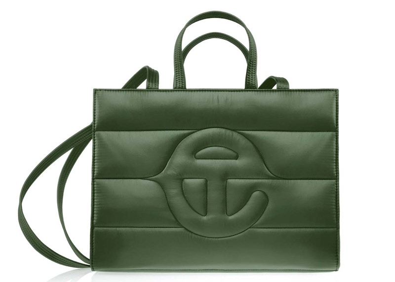 Telfar Medium Puff Shopper Groen