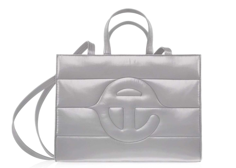 Telfar Medium Puff Shopper Grijs