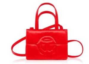 Telfar Small Puff Shopper Rood