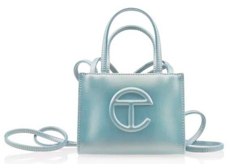 Telfar Small Shopping Bag Ray Blauw