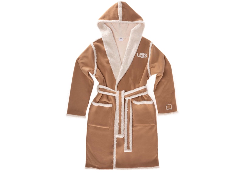 Telfar x UGG Fleece Robe Chestnut