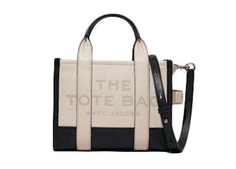 Marc Jacobs The Colorblock Small Tote Bag Ivory Multi Multicolor