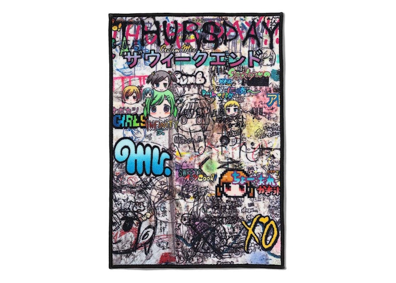 The Weeknd 10th Anniversary Thursday Anime Rug