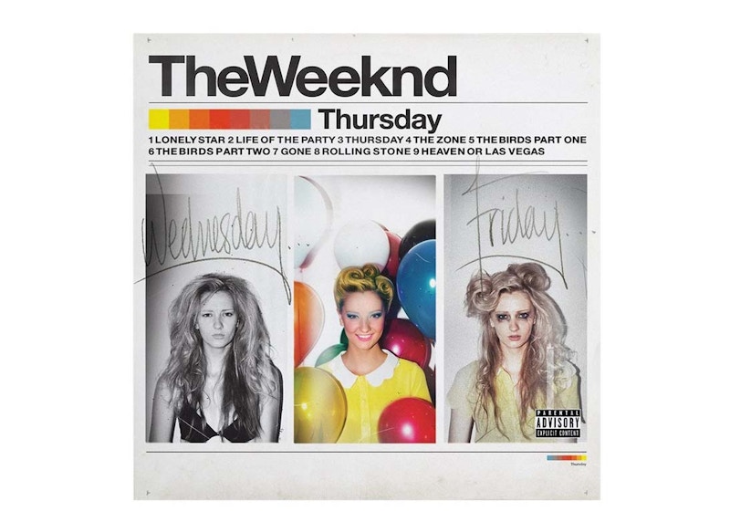 The Weeknd Thursday LP Vinyl