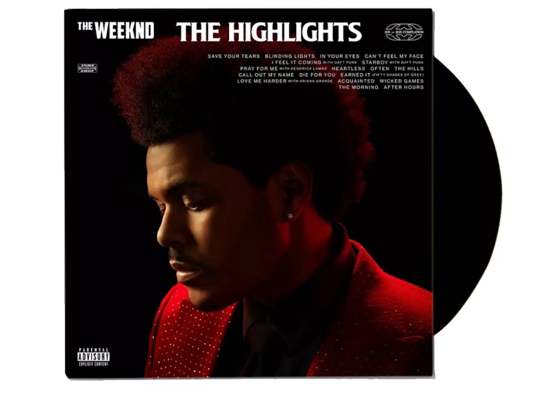 The Weeknd The Highlights 2XLP Vinyl