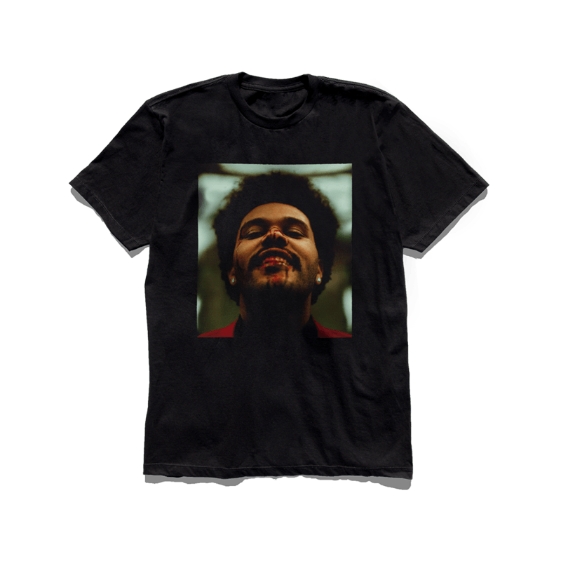The Weeknd After Hours Photo Tee Zwart