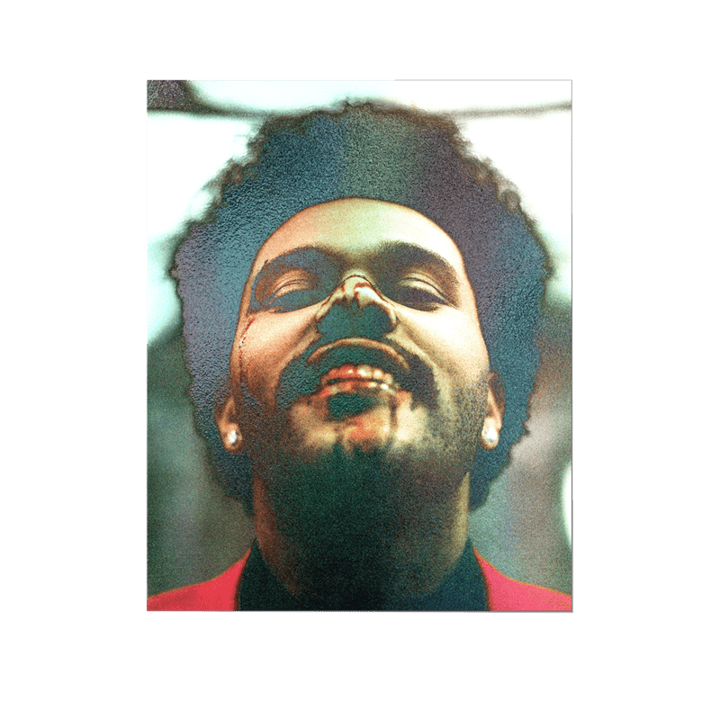 The Weeknd After Hours Signed Holographic Poster