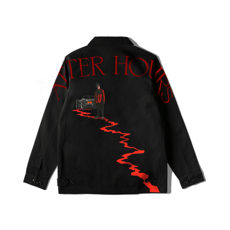 The Weeknd Escape LA Work Jacket Zwart