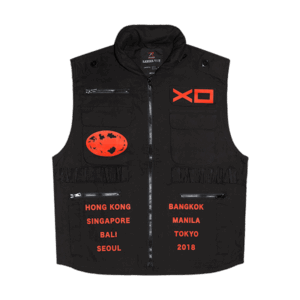 The Weeknd XO Asia Tour Ranger Vest Zwart