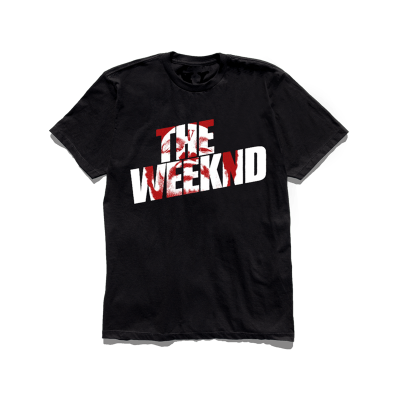 The Weeknd x Vlone The Weeknd Tee Zwart