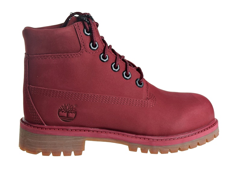 Timberland 6″ Premium Boot Burgundy / Burgundy