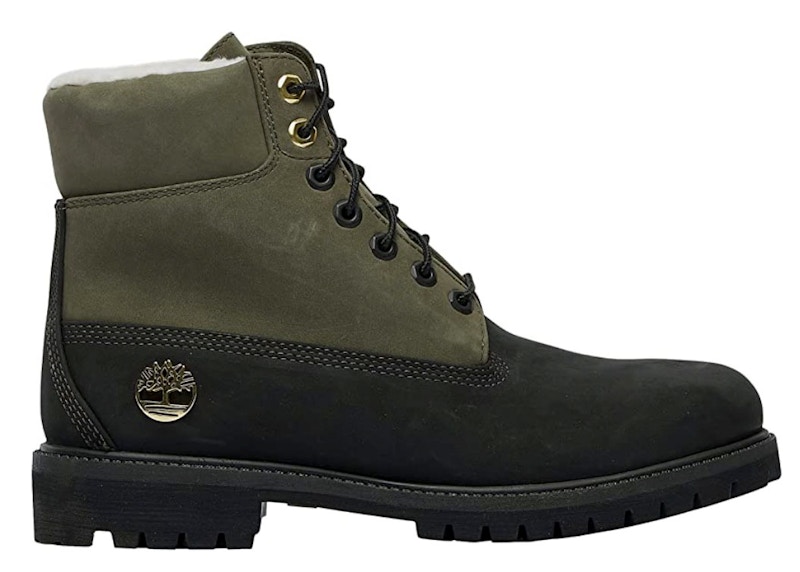 Timberland 6″ Premium Boot Shearling Grapeleaf Zwart