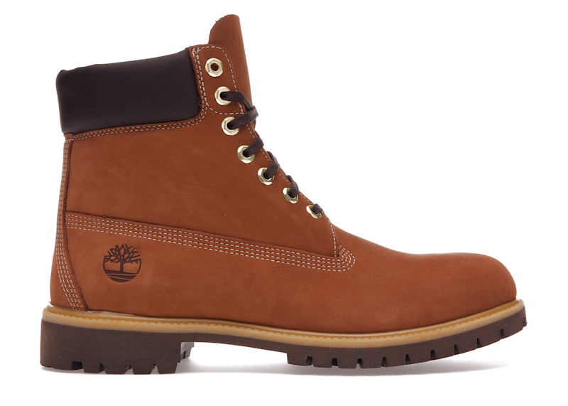 Timberland 6″ Premium Waterproof Boot Rust Nubuck Bruin