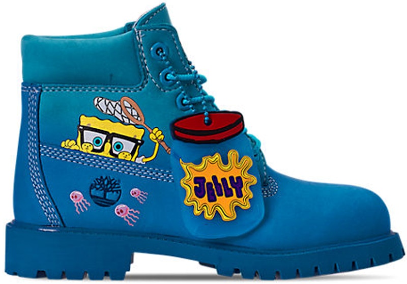 Timberland 6″ Boot Spongebob Blauw
