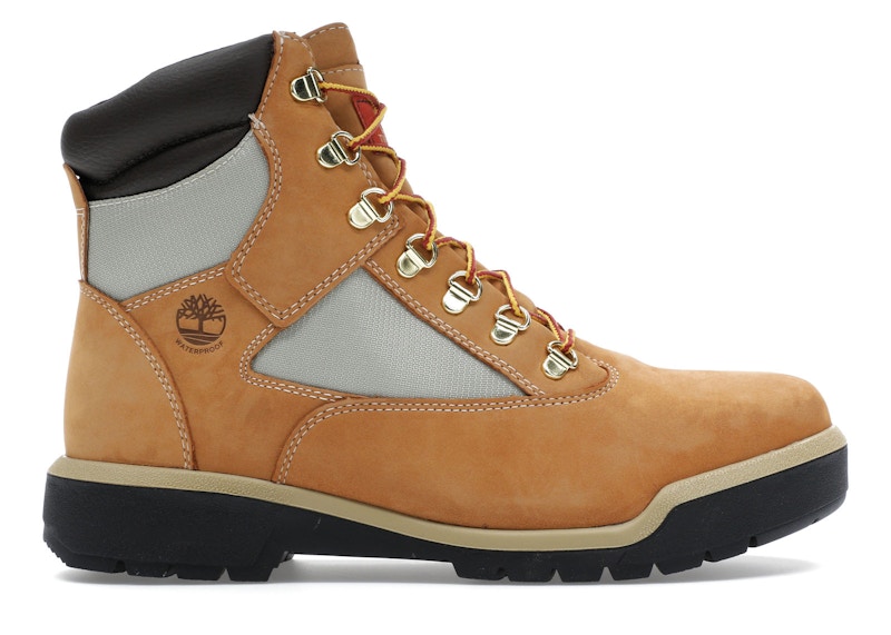 Timberland Field Boot 6 Inch Lace Up Waterproof Wheat