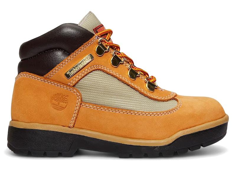 Timberland Field Boot Mid Lace Up Wheat