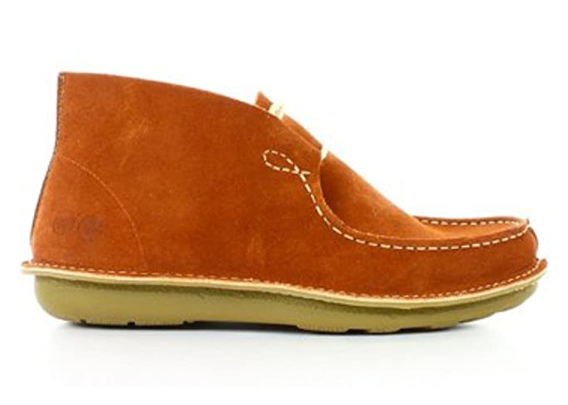 Timberland Pozu Moc Toe Chukka Boot Rust Suede Bruin