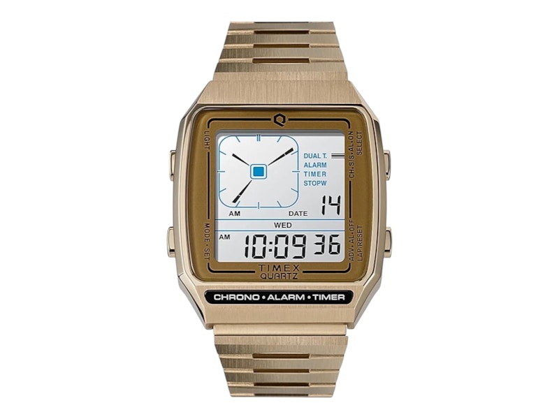 Timex Reissue Digital LCA TW2U72500 Stainless Steel