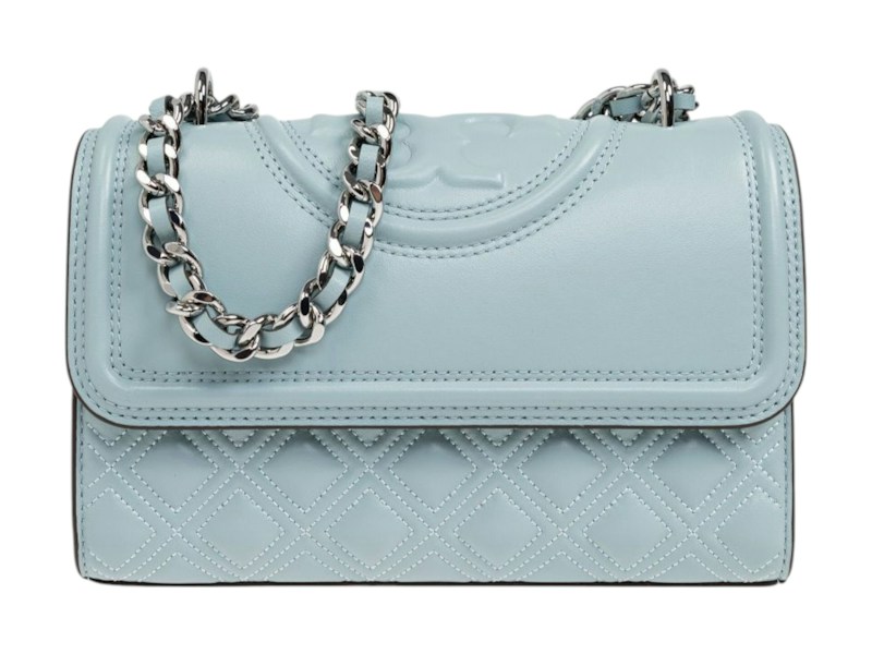 Tory Burch Fleming Small Convertible Shoulder Bag Mist