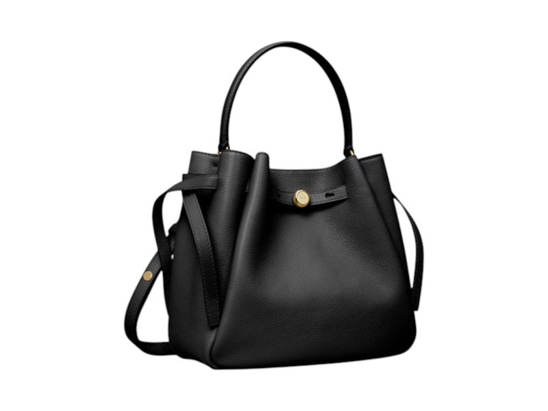 Tory Burch Romy Bucket Bag Zwart