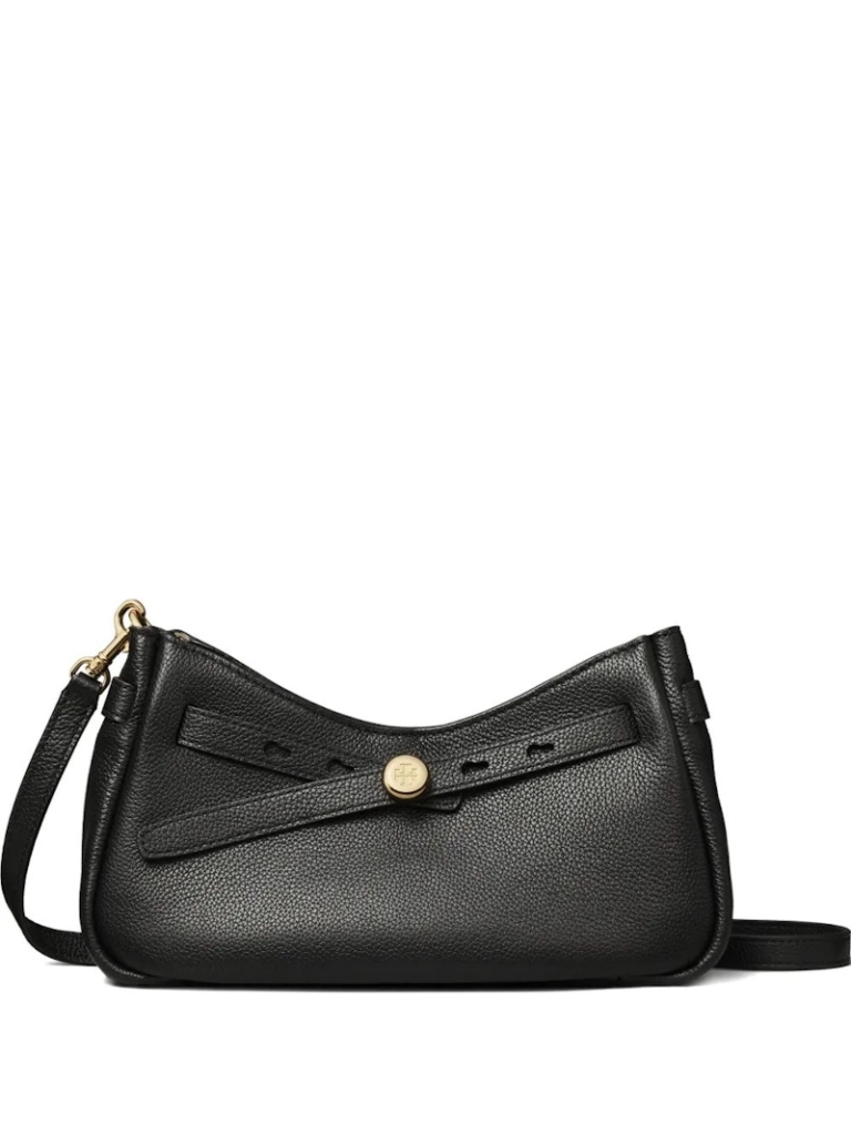 Tory Burch Romy Zip Top Handle Zwart