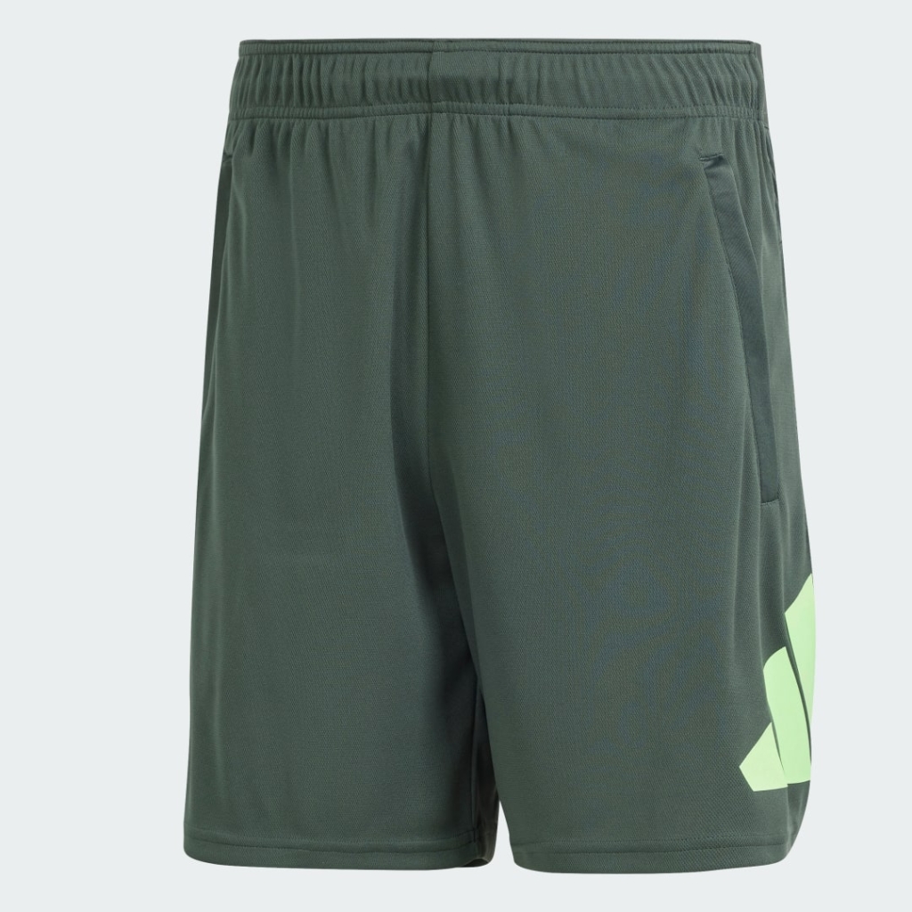 Train Essentials Logo Training Short Groen