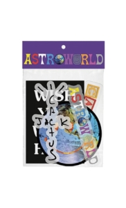 Travis Scott Astroworld Sticker Pack Multi Multicolor