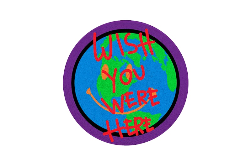 Travis Scott Astroworld Wish You Were Here Rug Multi Multicolor