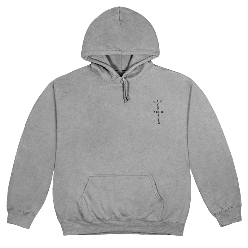 Travis Scott CJ Astro Hoodie Washed Grijs