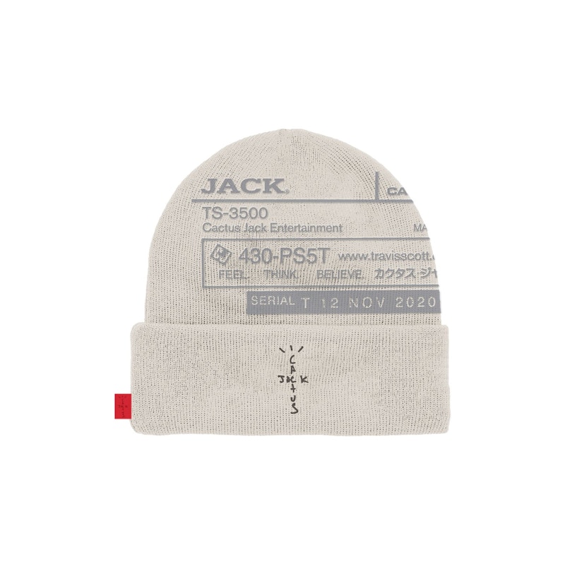 Travis Scott CJ System I Beanie Natural