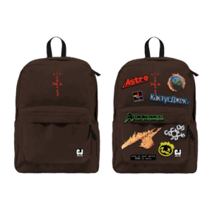 Travis Scott Cactus Jack Backpack With Patch Set Bruin