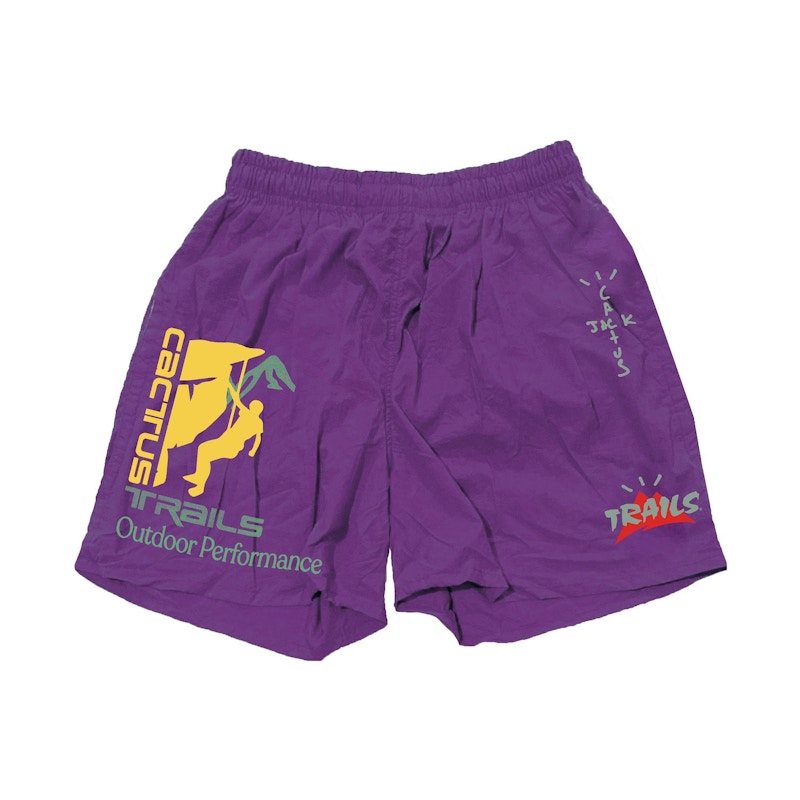 Travis Scott Climb Shorts Paars