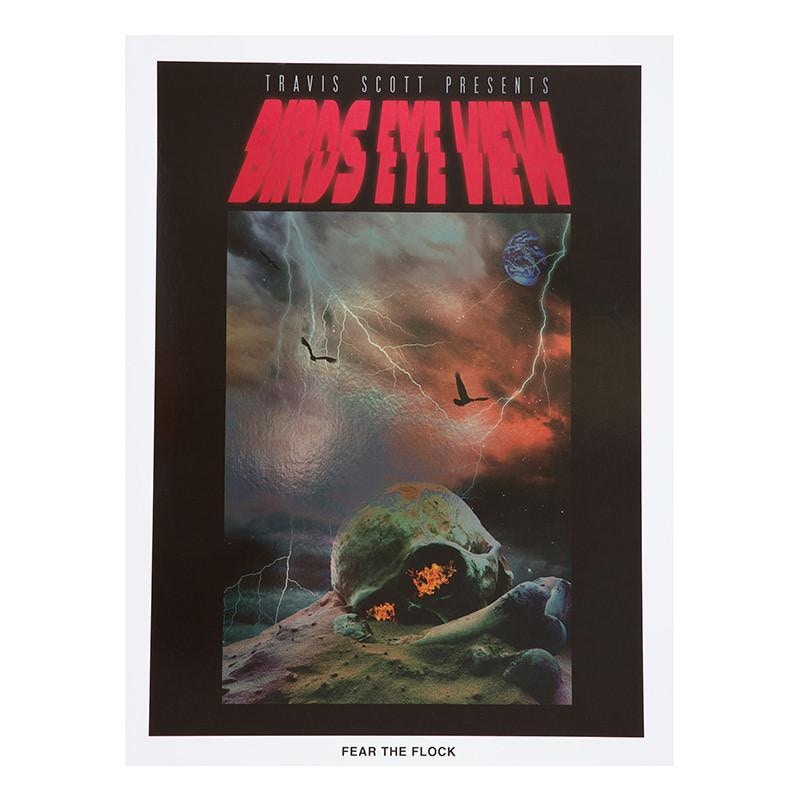 Travis Scott Fear The Flock Poster Multi