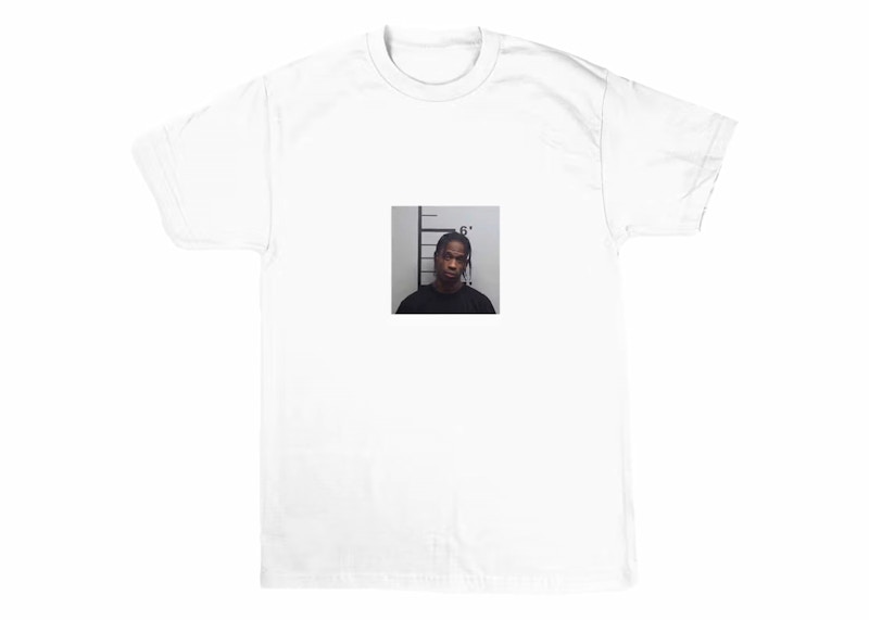 Travis Scott Free The Rage T-shirt Wit
