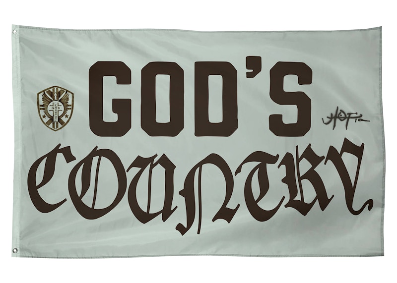 Travis Scott God’s Country Flag Multicolor