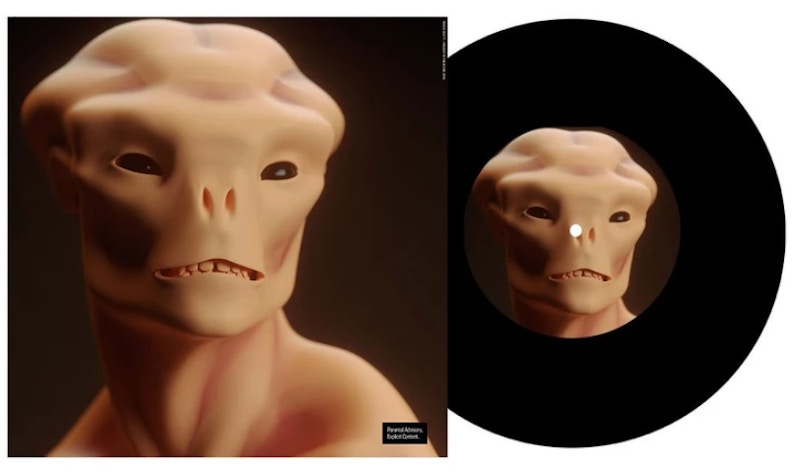 Travis Scott Highest In The Room Alien Cover I Vinyl Multi