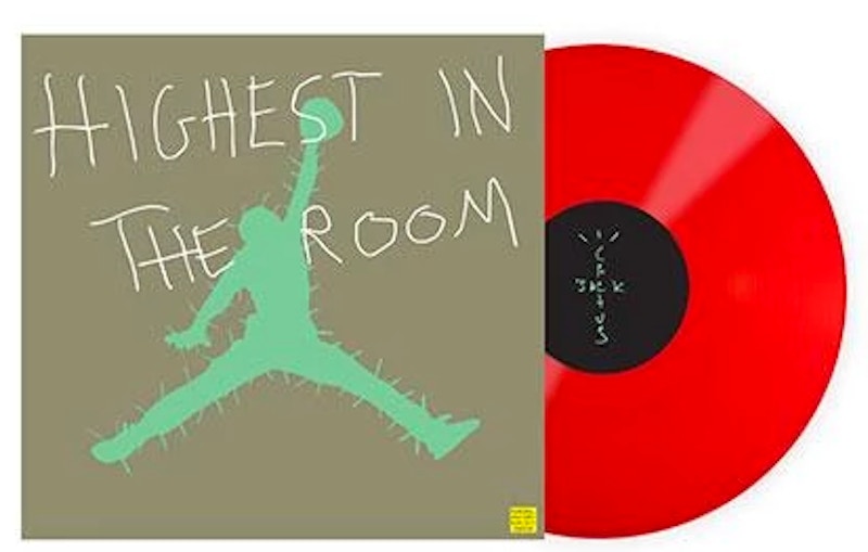 Travis Scott Highest In The Room CJ AJ Vinyl Multi