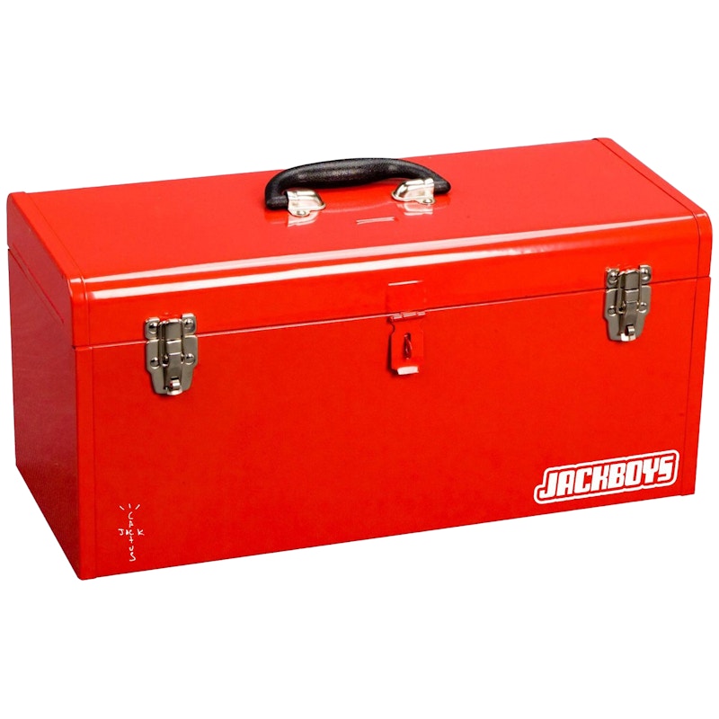 Travis Scott JACKBOYS Tool Box Rood