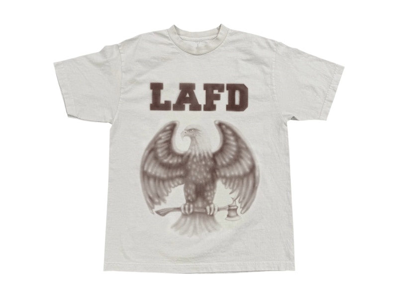 Travis Scott LAFD Tee Wit