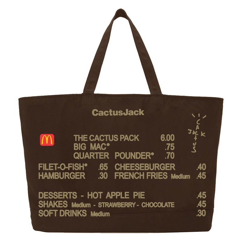 Travis Scott Menu Tote Bruin