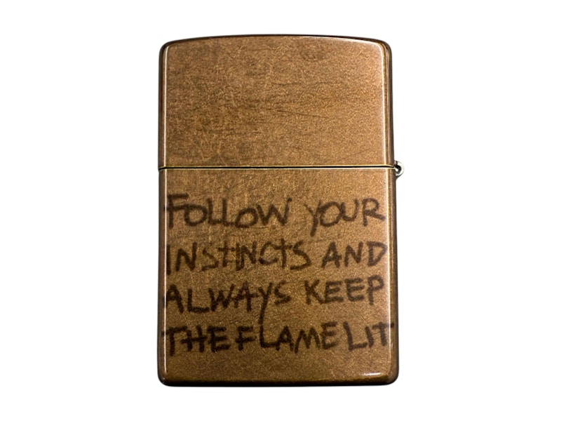 Travis Scott Relic Zippo Lighter Bruin