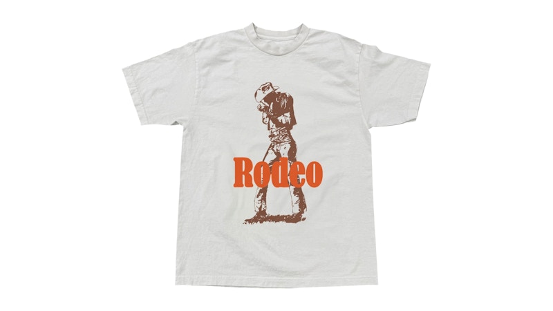 Travis Scott Rodeo 10 Years Cowboy I Tee Wit