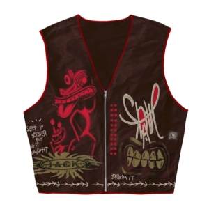 Travis Scott Sleep In Reverse Vest Bruin