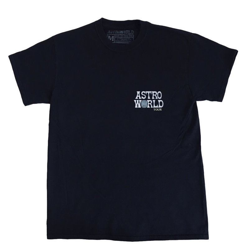 Travis Scott Staff Tee Zwart