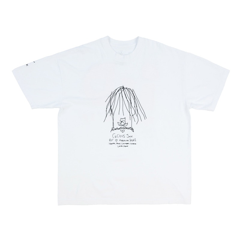 Travis Scott The Utopia Issue Tee Wit